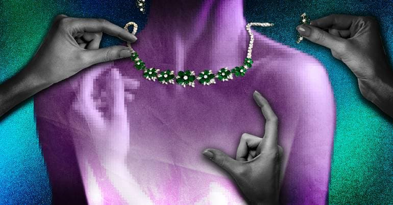The jewels that disappeared from an IKEA bag