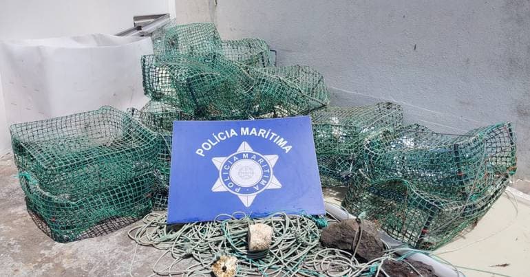 Maritime Police seize unidentified fishing gear