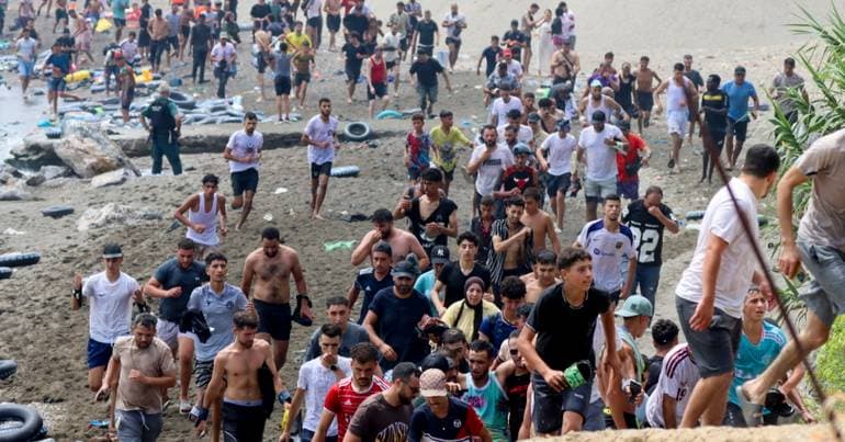 Ceuta detected over 2,900 minors following entry in July