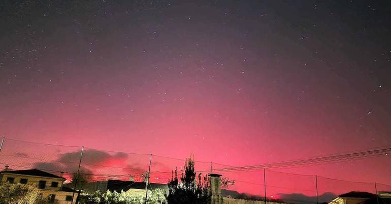 Northern Lights observed in Portugal