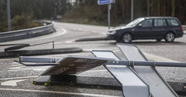 EN2 closed between Cabril Dam and Pedrógão Pequeno