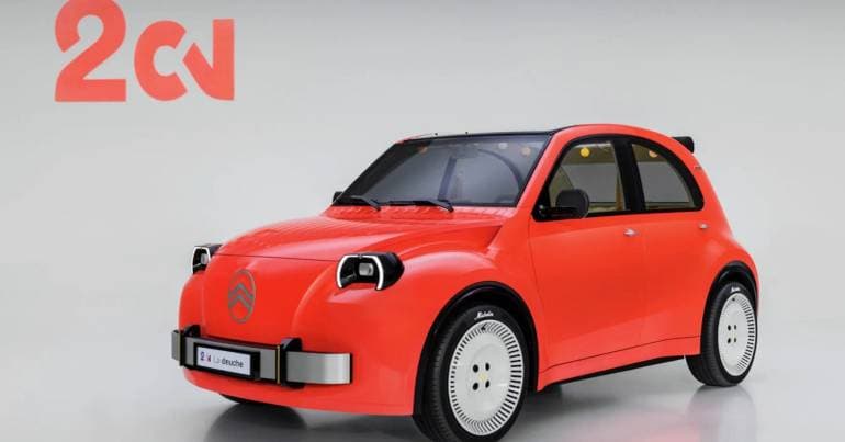 Electric 2CV is the star of Paris. Arriving in 2028 for €15,000
