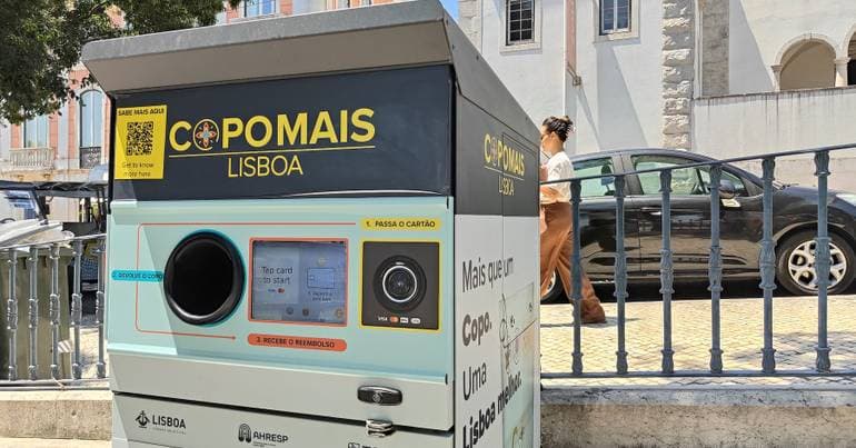 Reusable cup system in Lisbon is growing