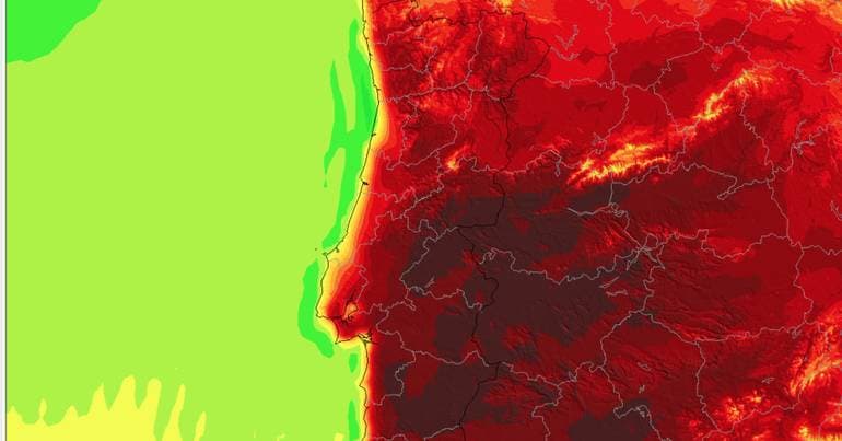 A new historic heatwave is coming: forecasts of 45ºC
