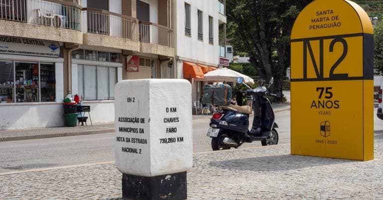 IP begins works on the EN2 in Abrantes