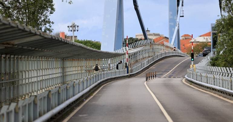 Leixões movable bridge closed for works for three months