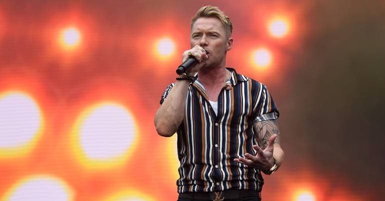Ronan Keating and Natalie Imbruglia at Douro & Porto Wine