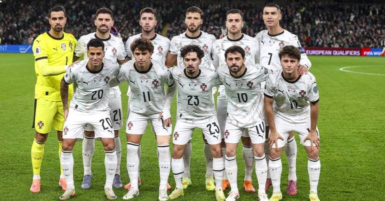 Portugal remains sixth in the FIFA rankings