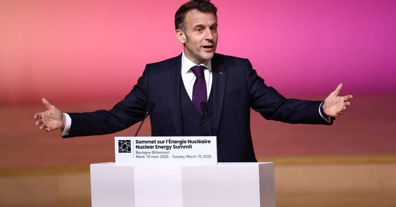 French President bets on nuclear energy