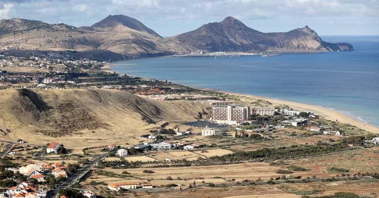 Madeira's south coast and Porto Santo under yellow warning