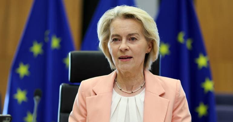 Von der Leyen presents proposal to protect children