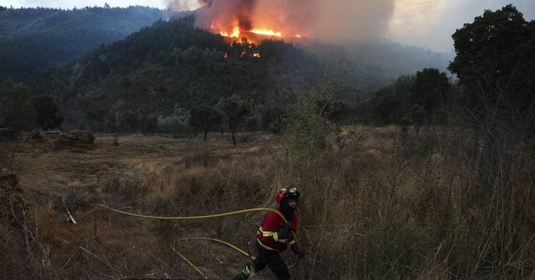 Fire in Freixo de Espada à Cinta has been brought under control