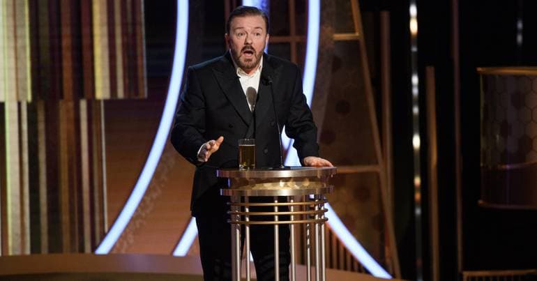 British comedian Ricky Gervais returns to Lisbon in March