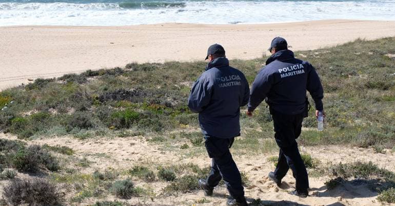 Maritime Police investigate report of a landing in Sesimbra