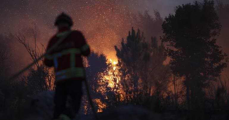 PJ arrests suspect for two fires in Bragança