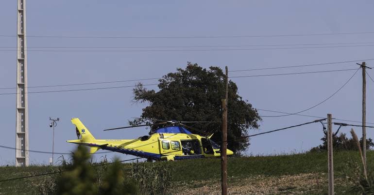 Accident: 10-year-old child airlifted to Lisbon