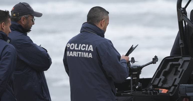 Portuguese Maritime Police rescue migrants in Greece