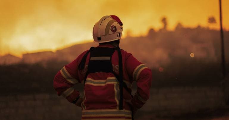 Young man arrested for forest fire in Vila Real
