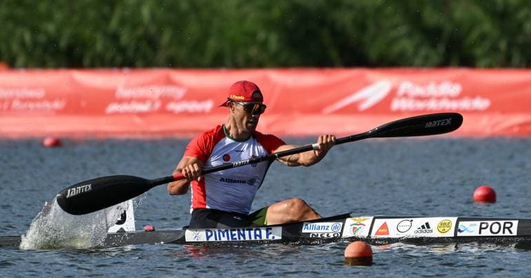 Canoeing. Fernando Pimenta is in the K1 1,000m final