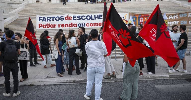 Activists hold vigil at Parliament over housing concerns