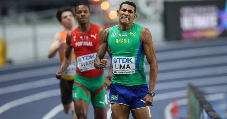 The other "medal" of the morning in the final inside sprint