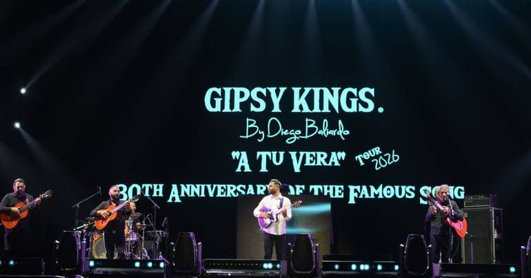 Gipsy Kings, Slow J, Veigh, Calema and Calum Scott in Crato