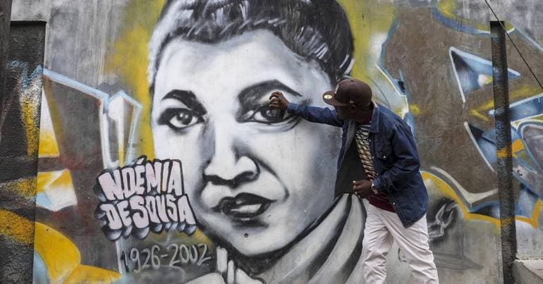 100 years of Noémia de Sousa. Not even a mural revives the memory
