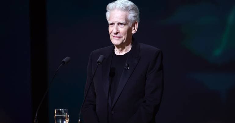 David Cronenberg, Kelly Reichardt and Tiago Guedes at LEFFEST