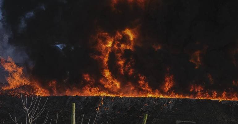 Forty municipalities at maximum risk of fire