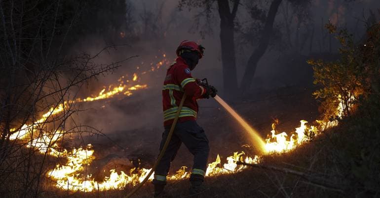 Fire in Terras de Bouro fought by 200 personnel