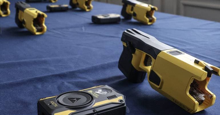 PSP and GNR reinforced with 1,500 tasers
