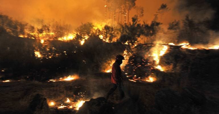 Firefighting resources reinforced this Wednesday