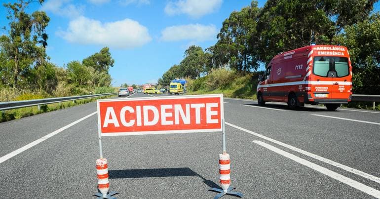 Pombal. Road accident causes one death