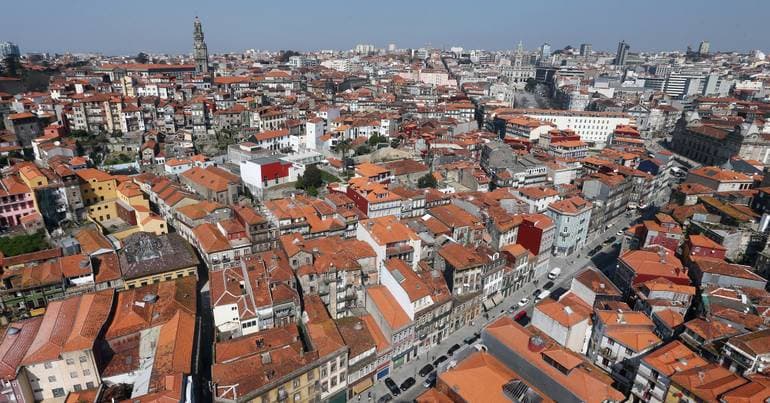 Map imagines Porto city 'greener and bluer' by 2050