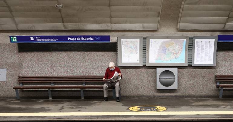 Praça de Espanha station platform reopens on Thursday
