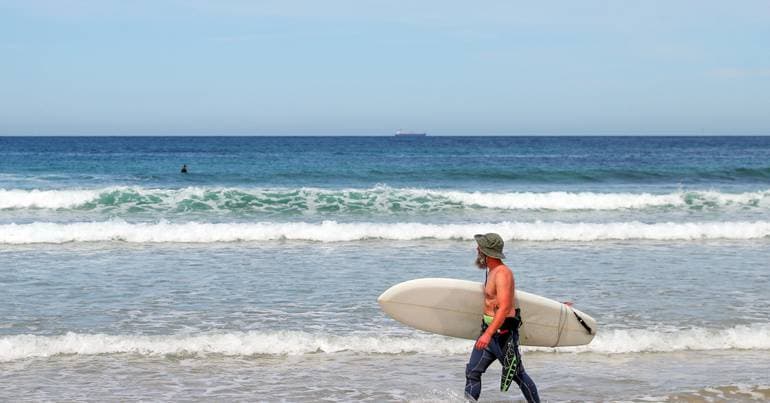 88-year-old man dies at São Torpes beach