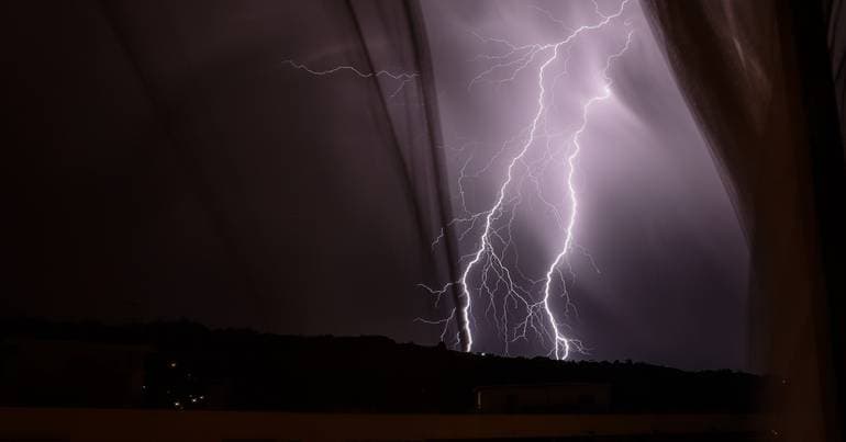 Eight districts under yellow warning for showers and thunderstorms