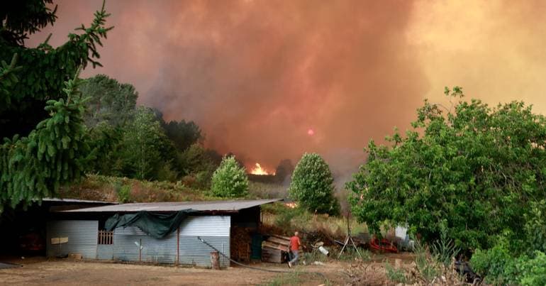 Twelve municipalities at maximum fire risk