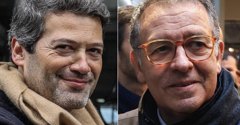 Seguro and Ventura in the only televised debate today