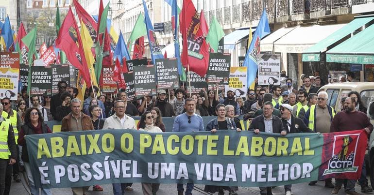 CGTP wants April 25th to be a protest against the labour package
