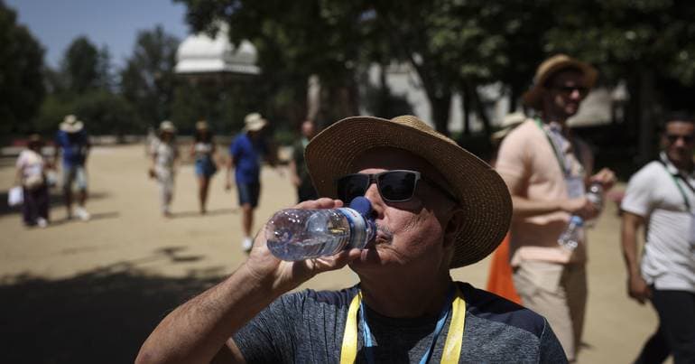 Faro at maximum risk of fire due to high temperatures