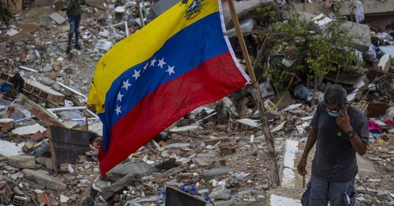 Earthquakes stall economy and affect Portuguese in Venezuela