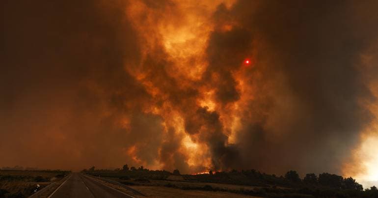 Fire affects grape harvest and olive campaign in Valpaços