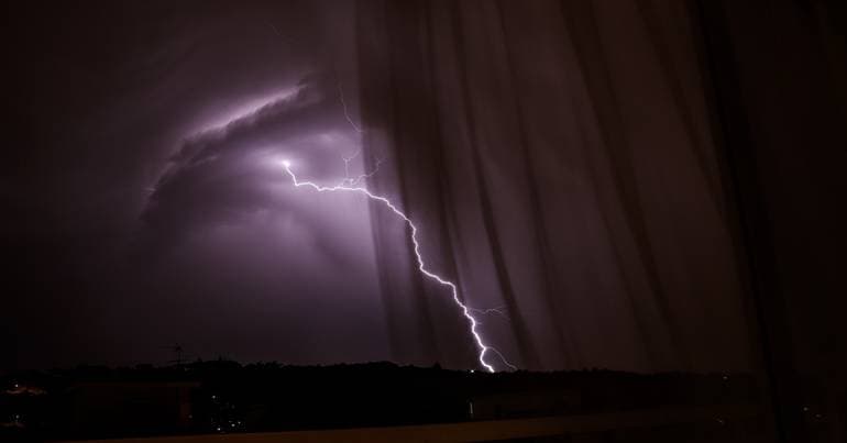 Seven mainland districts under yellow warning for thunderstorms