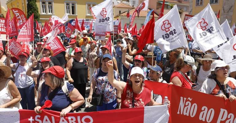 CGTP expects a "great moment of struggle" at the demonstration