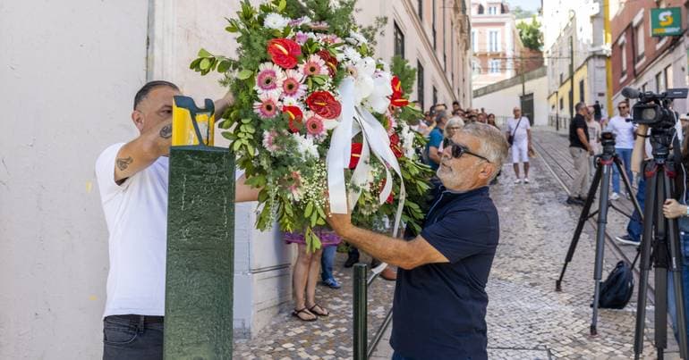 André Marques honoured one year after accident