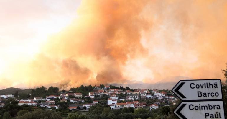 Covilhã was the municipality with the most burnt area between 2020 and 2025