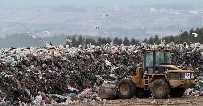 Three million tonnes of waste end up in landfills