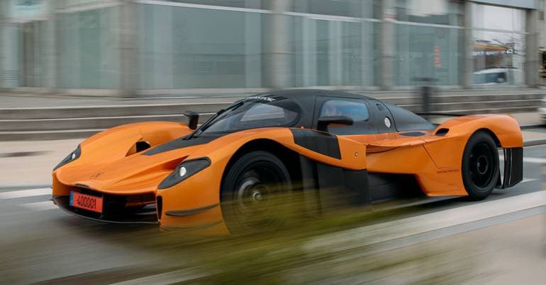 Adamastor Furia: an Aston Martin Valkyrie-inspired car with a 750hp 3.5 V6 engine