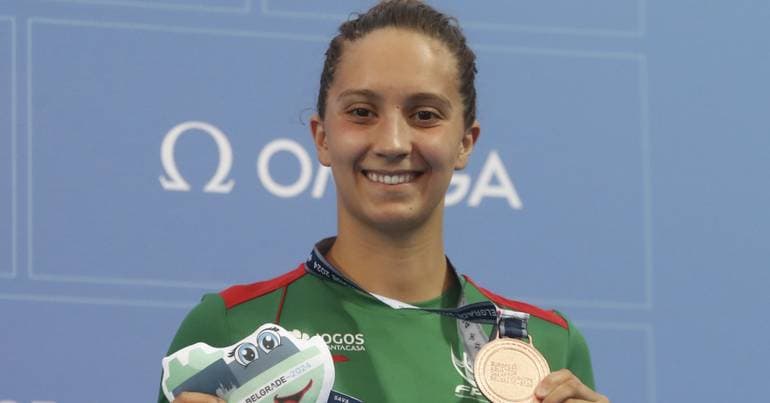 Taranto2026: Francisca Martins wins fourth medal
